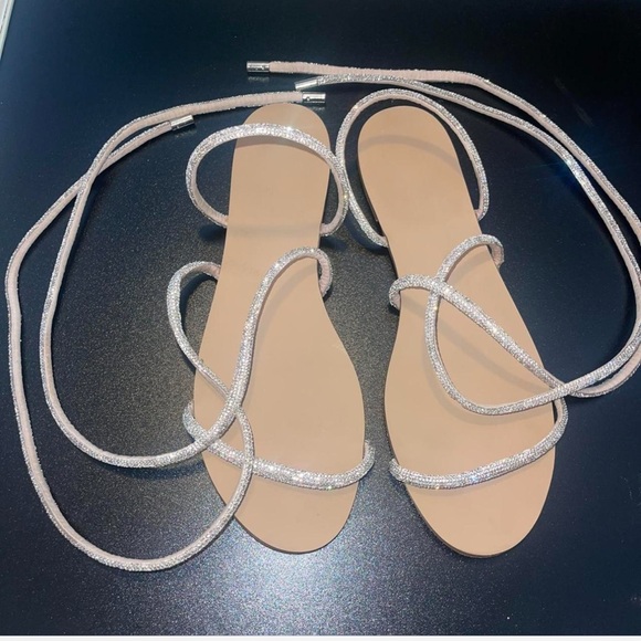 Steve Madden rhinestone flats - Picture 3 of 3